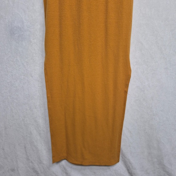 Lulus Womens Size Small Sun Maxi Dress Cut Out Peek A Boo Twist Orange - Picture 7 of 10